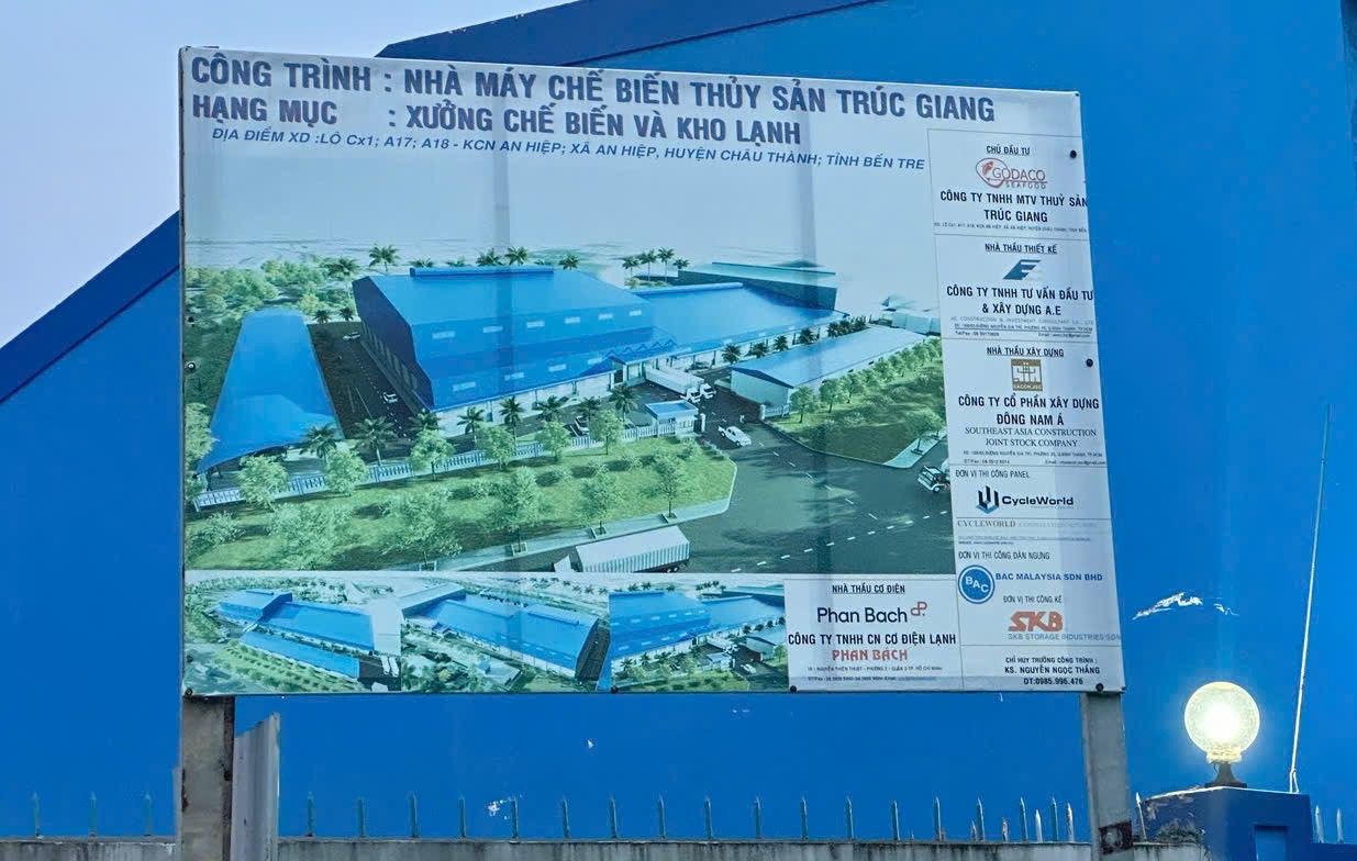 TRUC GIANG SEAFOOD ONE MEMBER LIMITED LIABILITY COMPANY (Equipped with 100% Parker industrial refrigeration valves)